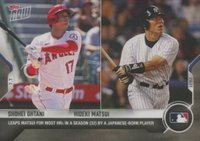 2021 Topps Now #475 Hideki Matsui/Shohei Ohtani Baseball Card