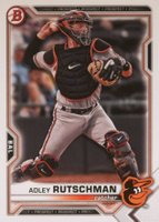 2021 Bowman Draft #BD31 Adley Rutschman Baseball Card