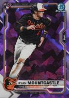 2021 Bowman Chrome Sapphire Edition #64 Ryan Mountcastle Purple Baseball Card