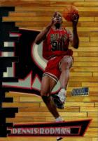 1997 Stadium Club Triumvirate #T1C Dennis Rodman Luminescent Basketball Card