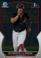 2023 Bowman Chrome Prospects #BCP116 Deyvison de los Santos Baseball Card