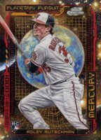 2023 Topps Cosmic Chrome Planetary Pursuit #1 Adley Rutschman Mercury Baseball Card