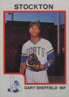 1987 Procards #1 Gary Sheffield Stockton Baseball Card