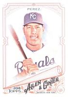 2018 Topps Allen & Ginter #281 Salvador Perez Baseball Card