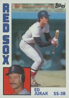 1984 Topps #628 Ed Jurak Baseball Card