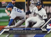 2024 Topps Now #768 Ichiro Suzuki/Shohei Ohtani Baseball Card