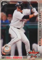 2011 Multi-Ad Hagerstown Suns #1 Bryce Harper Baseball Card