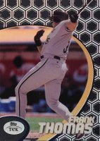 1998 Topps Tek #6 Frank Thomas Pattern 51 Baseball Card