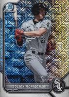 2022 Bowman Mega Box Chrome #212 Colson Montgomery Baseball Card