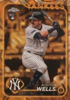 2024 Topps Gilded Collection #102 Austin Wells Gold Wave Baseball Card
