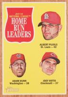 2011 Topps Heritage  #54 Adam Dunn/Albert Pujols/Joey Votto Baseball Card
