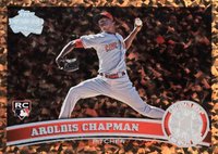 2011 Topps #110 Aroldis Chapman Cognac Diamond Anniversary Baseball Card