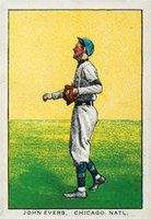 1911 General Baking # Johnny Evers Weber Bakery Baseball Card