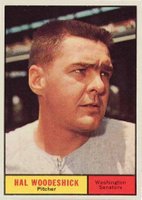 1961 Topps #397 Hal Woodeshick Baseball Card