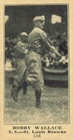 1916 Standard Biscuit #186 Bobby Wallace Baseball Card