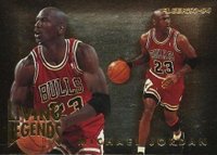 1993 Fleer Living Legends #4 Michael Jordan Basketball Card