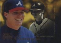 1996 Select Certified #142 Chipper Jones Mirror Gold Baseball Card