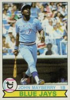 1979 Topps #380 John Mayberry Baseball Card