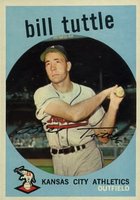 1959 Topps #459 Bill Tuttle Baseball Card