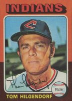 1975 Topps Mini #377 Tom Hilgendorf Baseball Card