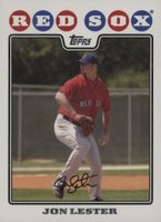 2008 Topps #282 Jon Lester Baseball Card