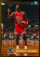 1998 Legends Sports Memorabilia #MJ Michael Jordan Pointing Basketball Card