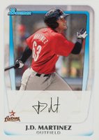 2011 Bowman Prospects #BP92 J.D. Martinez Baseball Card