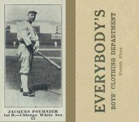 1916 Everybody's #62 Jacques Fournier Baseball Card