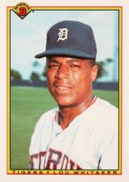1990 Bowman Tiffany #356 Lou Whitaker Baseball Card