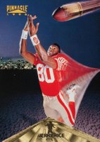1996 Pinnacle  #25 Jerry Rice Football Card