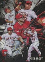 2017 Topps Five Tool #5T-1 Mike Trout Baseball Card