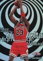 1997 Hoops High Voltage #14 Michael Jordan Basketball Card