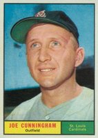 1961 Topps #520 Joe Cunningham Baseball Card