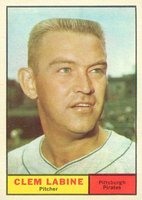 1961 Topps #22 Clem Labine Baseball Card