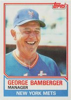 1983 Topps #246 George Bamberger Baseball Card
