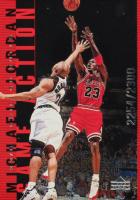 1998 Upper Deck MJ Living Legend Game Action #G2 Michael Jordan Red Basketball Card