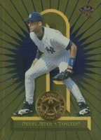 1997 Leaf Gold Stars #7 Derek Jeter Baseball Card