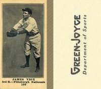1916 Green-Joyce #180 James Viox Baseball Card