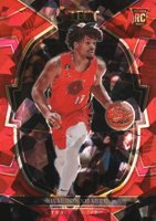 2022 Panini Select #71 Shaedon Sharpe Red Cracked Ice Basketball Card