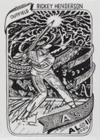 2020 Topps Project 2020 #104 JK5/Rickey Henderson Baseball Card