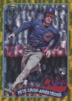 2024 Topps 1989 Topps Baseball #89B2-5 Pete Crow-Armstrong Series 2-Foil-Gold Baseball Card