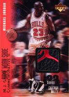 1998 Upper Deck MJ Game Comm II #GC2 Michael Jordan Game Worn Shoe Basketball Card