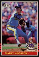 1985 Donruss #557 Mark Langston Baseball Card