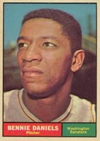 1961 Topps #368 Bennie Daniels Baseball Card