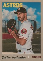 2019 Topps Heritage #426 Justin Verlander Baseball Card