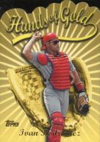 2000 Topps Hands of Gold #HG2 Ivan Rodriguez Limited Edition Baseball Card