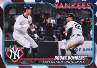 2024 Topps Update #US181 Aaron Judge/Juan Soto Independence Day Baseball Card