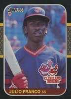 1987 Donruss #131 Julio Franco Baseball Card