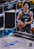 2023 Panini Spectra #242 Jalen Wilson Jersey Autograph-Astral Basketball Card