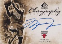 2008 SP Authentic Chirography #C-MJ Michael Jordan Basketball Card